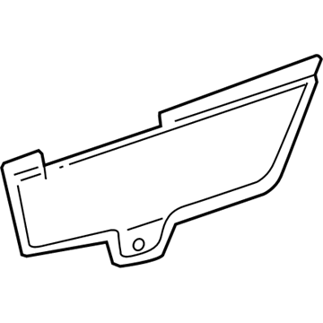 GM 12374414 Insert, Rear Driver Side