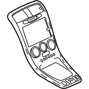 GM 15941595 Center Bezel GM 15941595 Center Bezel