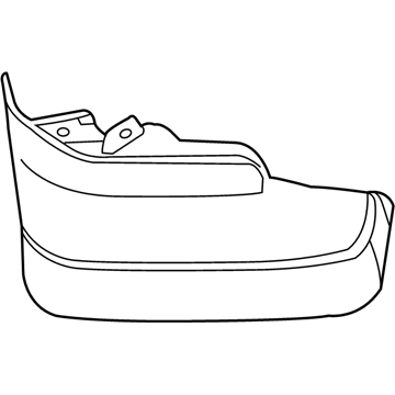 Buick 19172935 Mud Guard