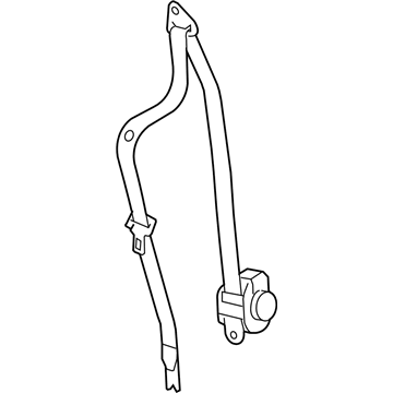 2009 Saturn Aura Seat Belt - 19208588