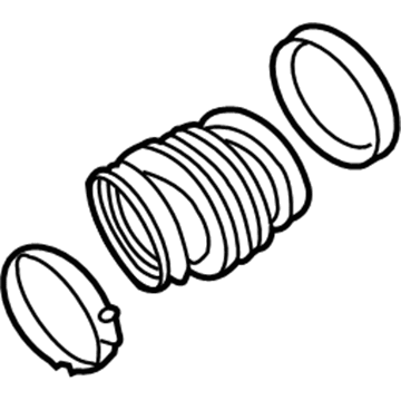 Cadillac XLR Air Intake Coupling - 15804964