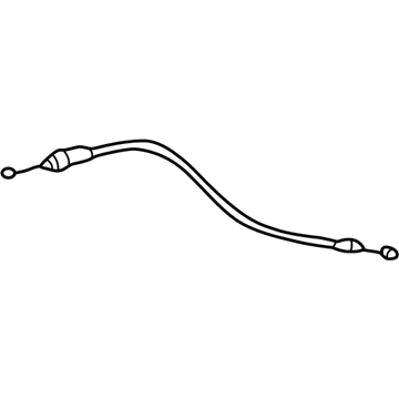 Pontiac Vibe Door Latch Cable - 88969874