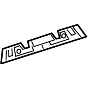 GM 96875862 Rear Bracket GM 96875862 Rear Bracket