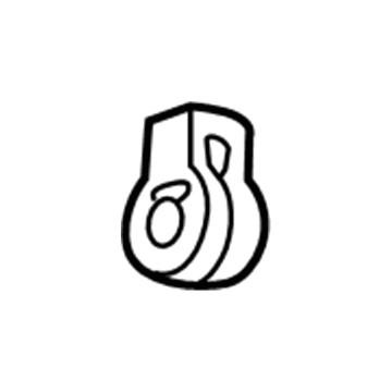 Buick 13276148 Center Pipe Insulator