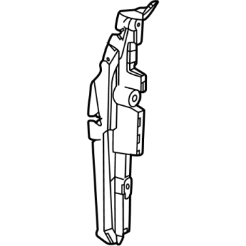 GM 84774132 Side Baffle, Driver Side GM 84774132 Side Baffle, Driver Side