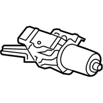 2012 GMC Terrain Wiper Motor - 25942547
