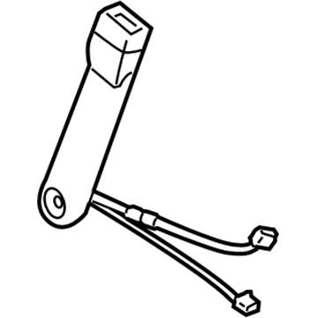 GMC Sierra 2500 HD Seat Belt - 19121537