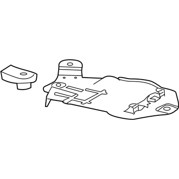 Buick 15200693 Vapor Canister Bracket