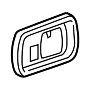GM 22895346 Handle Bezel, Passenger Side GM 22895346 Handle Bezel, Passenger Side