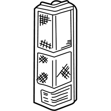 Chevy Astro Tail Light - 5978023