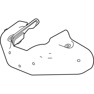 Chevy Corvette Exhaust Heat Shield - 12702510