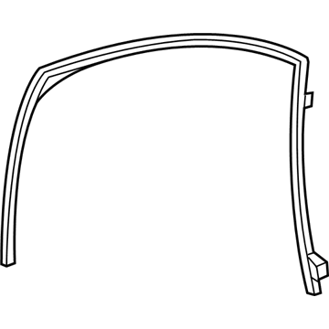 2005 Pontiac G6 Window Channel - 25975453