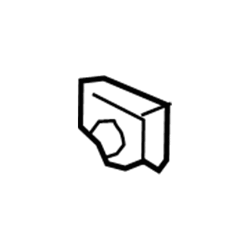 Cadillac 11513599 Wheelhouse Liner U-Nut