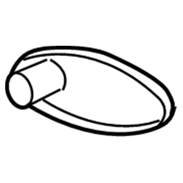 Chevy Cavalier Muffler - 89047811