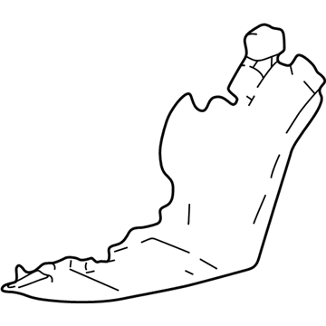 Oldsmobile Fender Splash Shield - 22618670