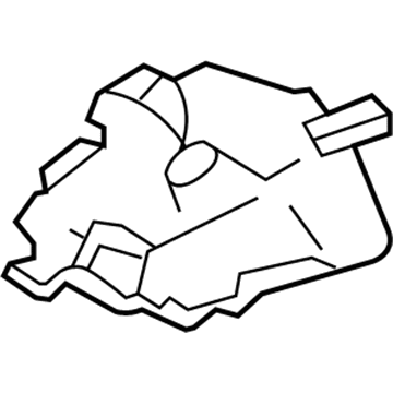 Chevy Express 1500 Coolant Reservoir - 25865663