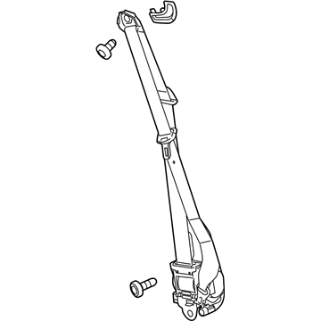 2017 Cadillac ATS Seat Belt - 19353042