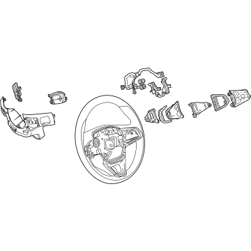 Chevy Trailblazer Steering Wheel - 60008069