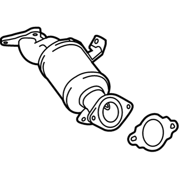 Cadillac ATS Catalytic Converter - 12659101