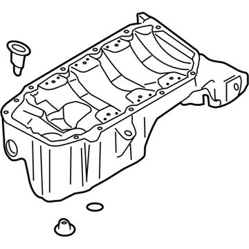 Pontiac G3 Oil Pan - 25181235