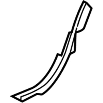 GM 15288880 Floor Extension, Driver Side GM 15288880 Floor Extension, Driver Side