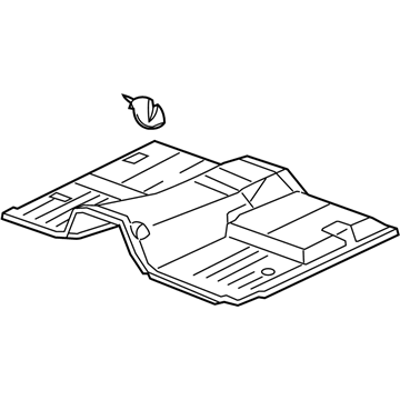 Cadillac Escalade ESV Floor Pan - 20989092