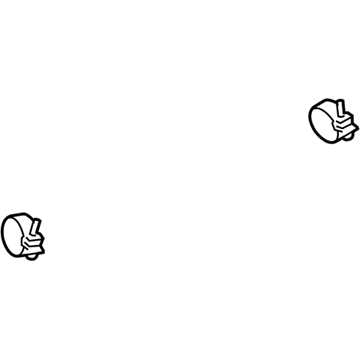 Chevy 92244833 Rear Muffler Clamp