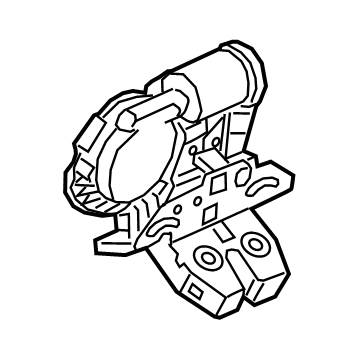 Cadillac Tailgate Lock - 13552742