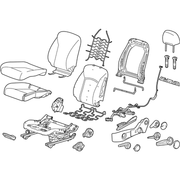 Chevy 95202845 Seat Assembly