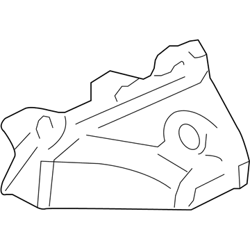 Chevy 12586678 Heat Shield