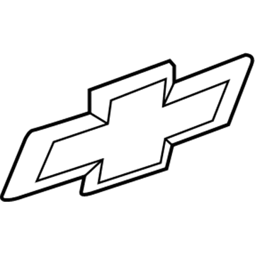 Chevy Silverado 2500 HD Emblem - 22786435