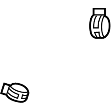 Buick 90572593 Reservoir Hose Clamp