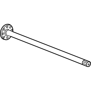 GMC Sierra 2500 HD Axle Shaft - 23445893