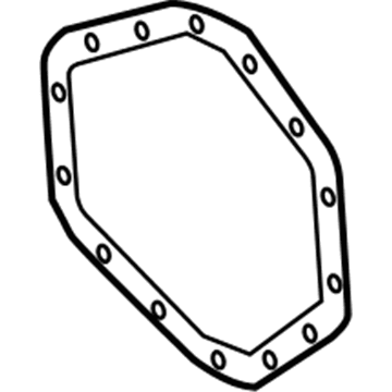 GM 12471447 Cover Gasket, Rear GM 12471447 Cover Gasket, Rear