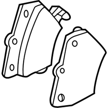 Pontiac Vibe Brake Pad - 19205632