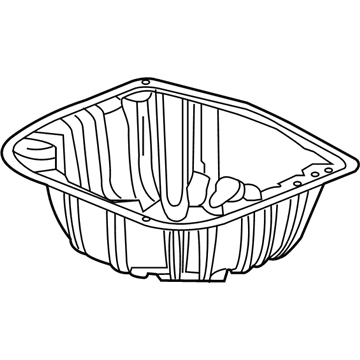 Chevy 92289311 Spare Tire Panel