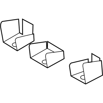 GM 92253748 Spare Bracket