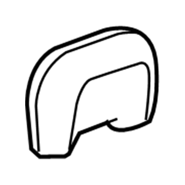 Pontiac 89044124 Headrest Cover