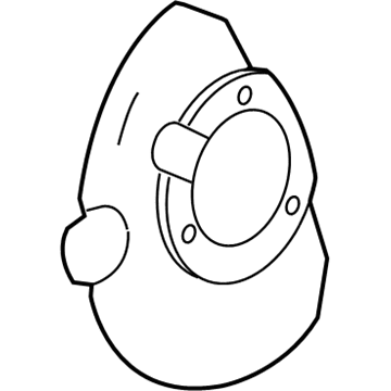 Cadillac 25918337 Splash Shield