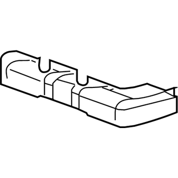 Pontiac G6 Seat Cushion Pad - 10396688