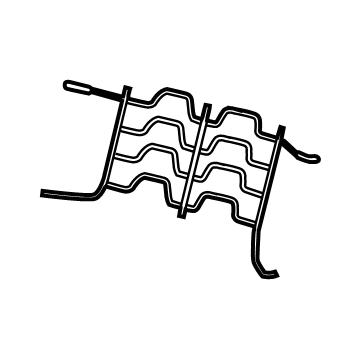 GM 22878859 Support Spring, Front