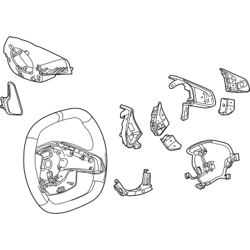 Chevy Corvette Steering Wheel - 85521386