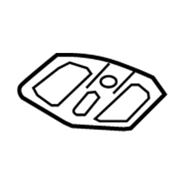 GM 15281877 Map Lamp, Gray GM 15281877 Map Lamp, Gray