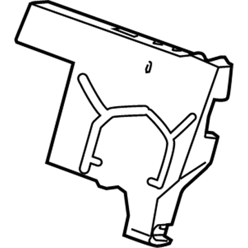 2013 Cadillac CTS Seat Cushion Pad - 20801066