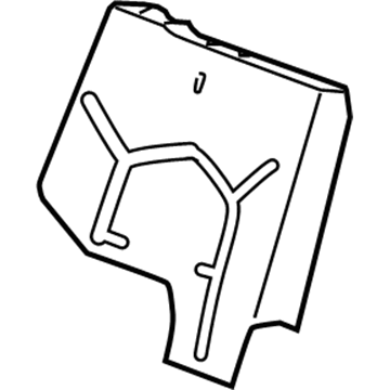 2013 Cadillac CTS Seat Cushion Pad - 20801067