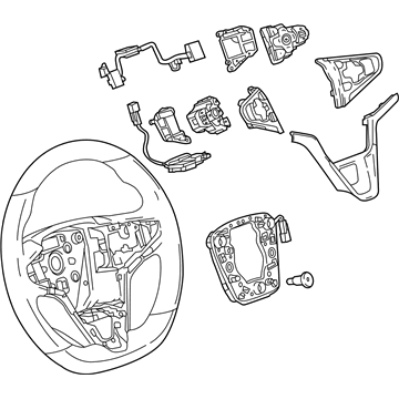 Buick Steering Wheel - 23474453