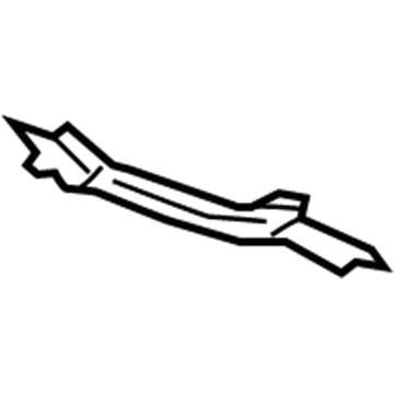 GM 23113663 Gutter, Rear Outer Driver Side GM 23113663 Gutter, Rear Outer Driver Side