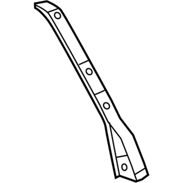 GM 23145361 Baffle, Passenger Side