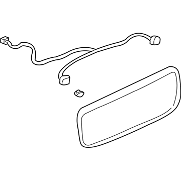 Cadillac DeVille Tail Light - 25713867