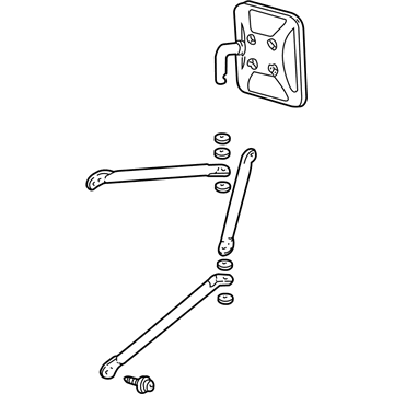 GMC K1500 Side View Mirrors - 19177489